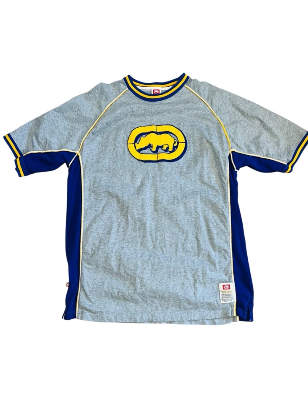 Vintage Y2K Ecko Unltd Men’s XXL Gray T-Shirt 72 Jersey Streetwear Skater Sport - Picture 4 of 10